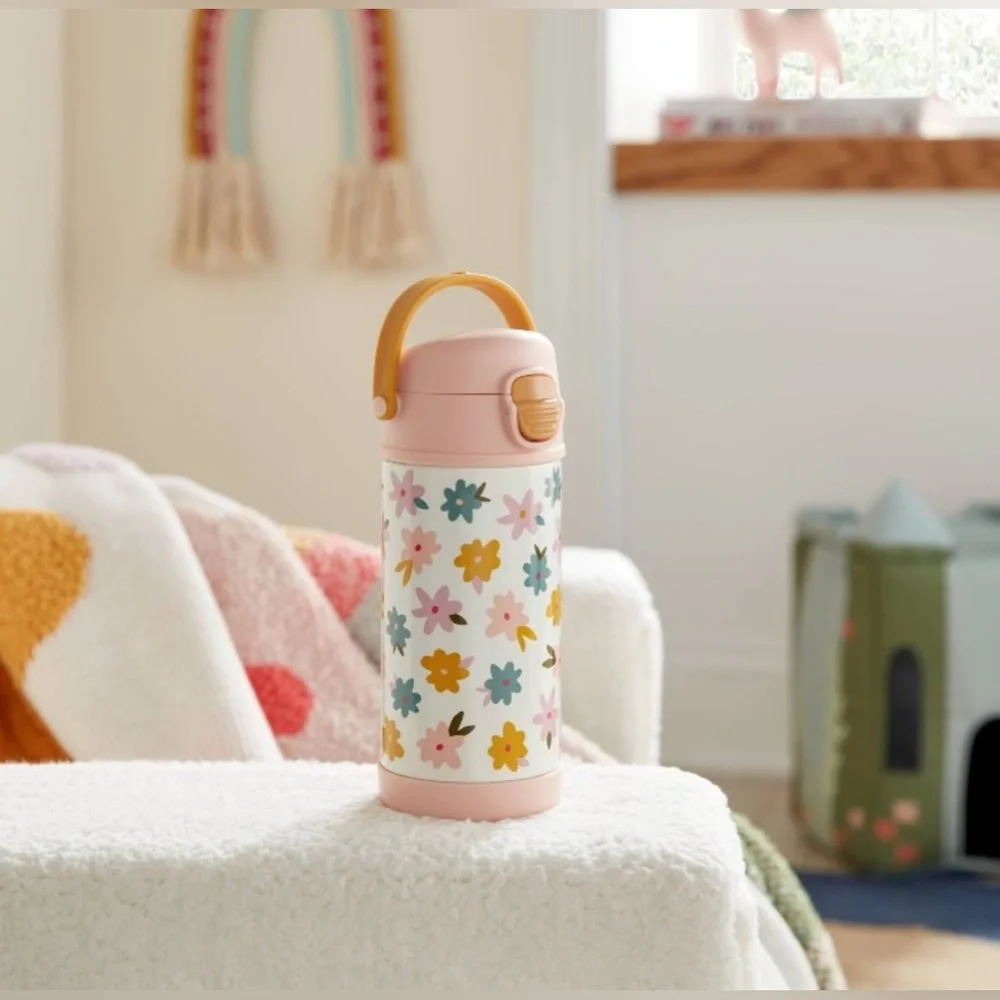 Pillowfort™ Kids' 12oz Stainless Steel Portable Drinkware Water Bottle - Picture 8 of 9